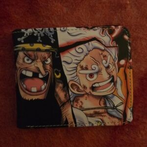 New one piece anime manga leather wallet